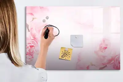 Magnetická kreslící tabule kvetoucí květiny