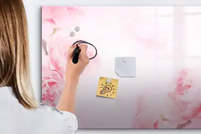 Magnetická kreslící tabule kvetoucí květiny