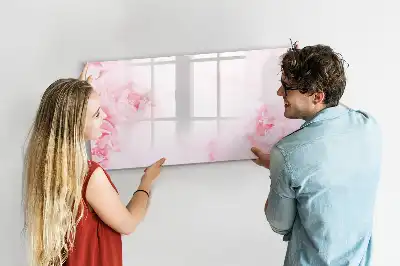Magnetická kreslící tabule kvetoucí květiny