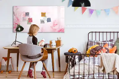 Magnetická kreslící tabule kvetoucí květiny