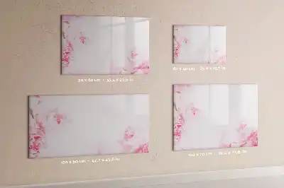 Magnetická kreslící tabule kvetoucí květiny