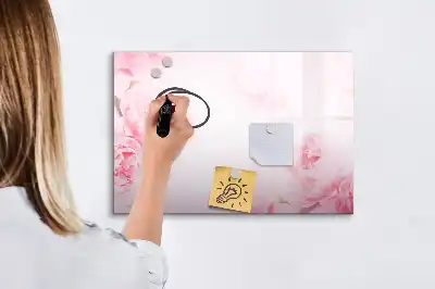 Magnetická kreslící tabule kvetoucí květiny
