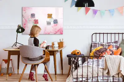 Magnetická kreslící tabule kvetoucí květiny