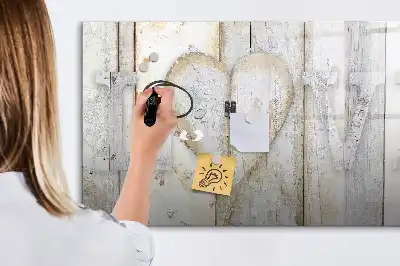 Magnetická kreslící tabule s nápisem Láska