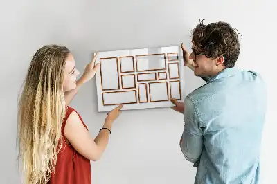 Popisovatelná magnetická tabule v dřevěném rámečku