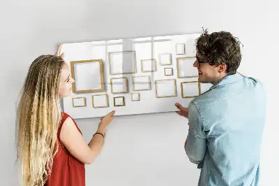 Magnetická kreslící tabule v dřevěném rámečku