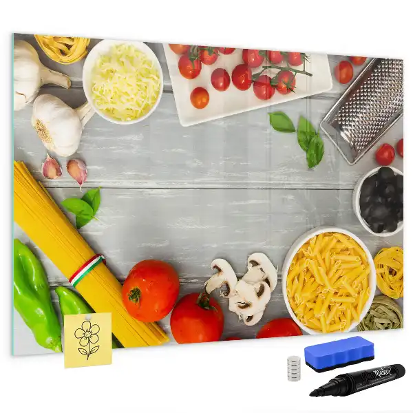 Magnetická kreslící tabule ingredience