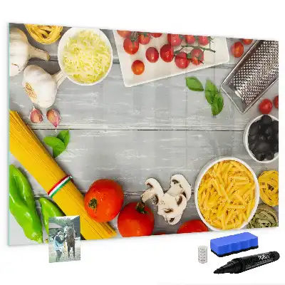 Magnetická kreslící tabule ingredience