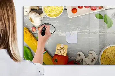 Magnetická kreslící tabule ingredience