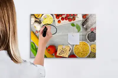 Magnetická kreslící tabule ingredience