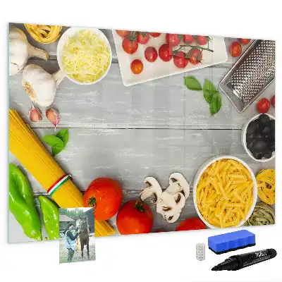 Magnetická kreslící tabule ingredience