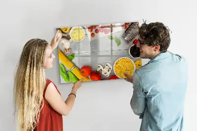 Magnetická kreslící tabule ingredience