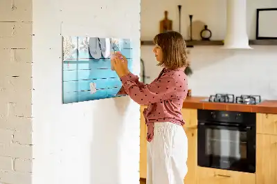 Popisovatelná magnetická tabule doplněk na dovolenou