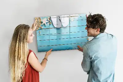 Popisovatelná magnetická tabule doplněk na dovolenou