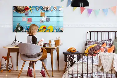 Popisovatelná magnetická tabule plážové doplňky