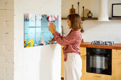 Magnetická kreslící tabule doplněk na pláž