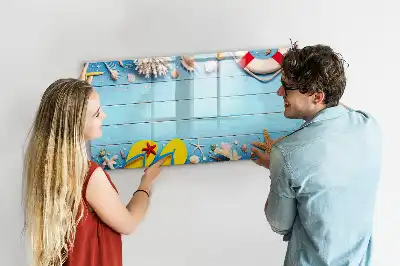 Magnetická kreslící tabule doplněk na pláž