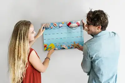Magnetická kreslící tabule doplněk na pláž