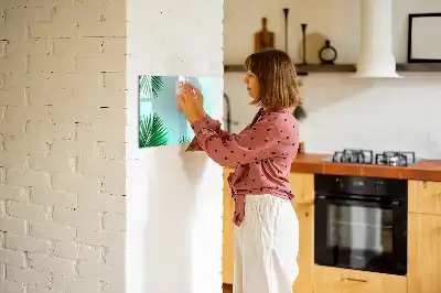 Magnetická popisovatelná tabule s motivem palmových listů