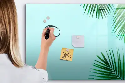 Magnetická kreslící tabule egzotické listy