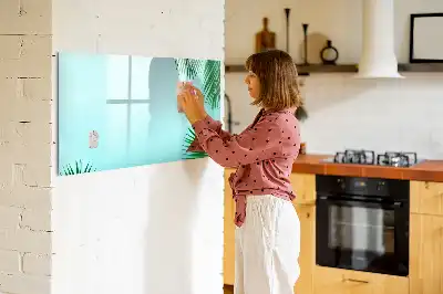 Magnetická kreslící tabule egzotické listy