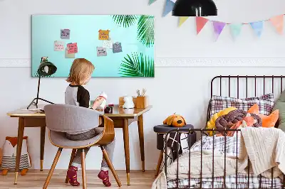 Magnetická kreslící tabule egzotické listy