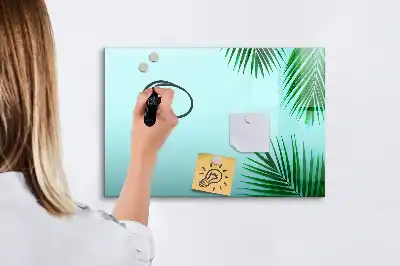 Magnetická kreslící tabule egzotické listy