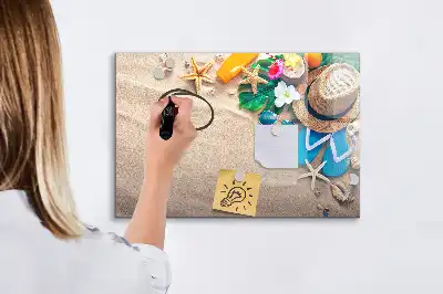 Magnetická kreslící tabule letní doplněk pro tvořivou zábavu