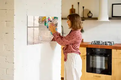 Magnetická kreslící tabule letní doplněk pro tvořivou zábavu