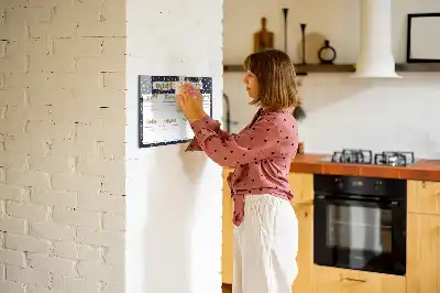 Magnetická kreslící tabule hvězdný plánovač jídelníčku