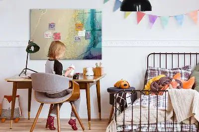 Magnetická kreslicí tabule barevný mramor
