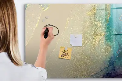 Magnetická kreslicí tabule barevný mramor