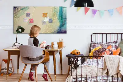 Magnetická kreslicí tabule barevný mramor