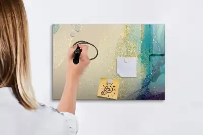 Magnetická kreslicí tabule barevný mramor