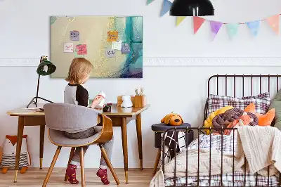 Magnetická kreslicí tabule barevný mramor