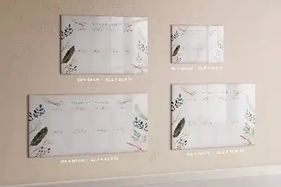 Magnetická kreslící tabule roztomilý týdenní plánovač