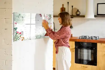 Magnetická kreslicí tabule na recepty