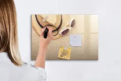 Magnetická kreslící tabule letní doplněk pro děti