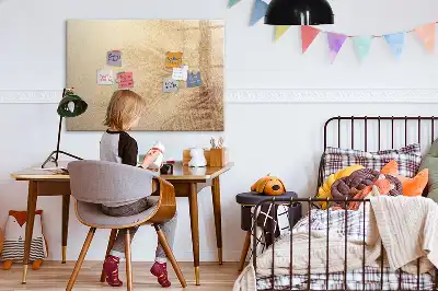 Popisovatelná magnetická tabule abstraktní listy