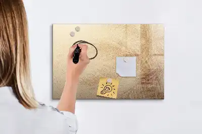 Popisovatelná magnetická tabule abstraktní listy