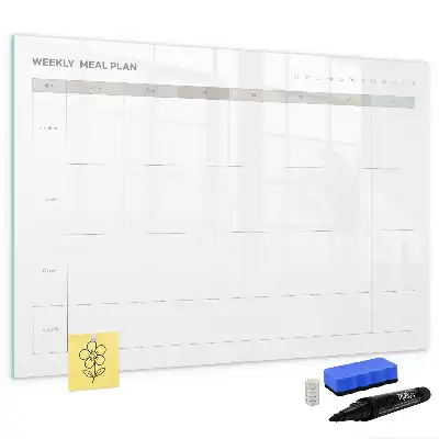 Magnetická kreslící tabule minimalistické provedení