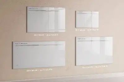 Magnetická kreslící tabule minimalistické provedení