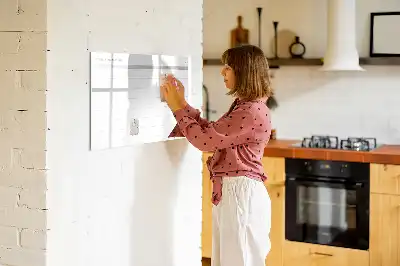 Popisovatelná magnetická tabule jednoduché menu