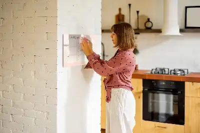 Magnetický týdenní plánovač v roztomilém provedení s možností psaní