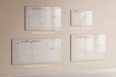Magnetický týdenní plánovač v roztomilém provedení s možností psaní