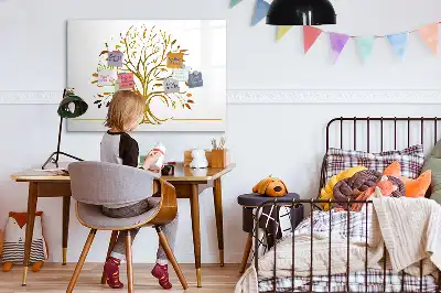 Magnetická kreslicí tabule motiv zlatý strom