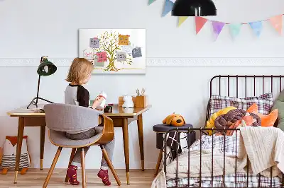 Magnetická kreslicí tabule motiv zlatý strom