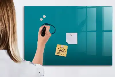 Magnetická kreslící tabule v mořské barvě