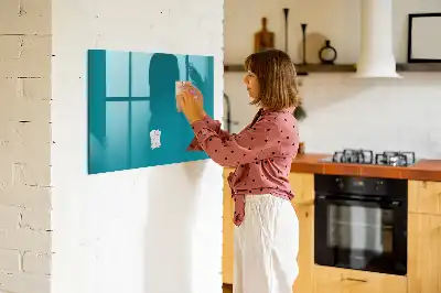 Magnetická kreslící tabule v mořské barvě
