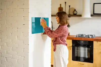 Magnetická kreslící tabule v mořské barvě